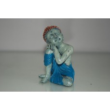 Small Buddha Ornament 8 x 7 x 11 cms 