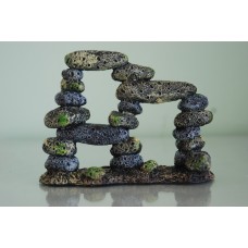 Rock Pebble Twin Cluster Ornament 15 x 5 x 11 cms