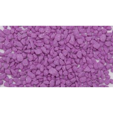 Purple Coloured Gravel 3 to 8mm Grains 4kg Bag