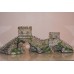 Large Detailed Stone Great Wall Of China Decoration 45 x 12 x 16 cms