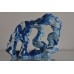 Detailed Blue & White Canyon Coloured Rock Ornament 25 x 6 x 20 cms