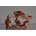 Detailed Red & White Canyon Coloured Rock Ornament 22 x 5 x 14 cms