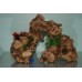 Sandstone Arch & Plant With Air Adapter 31 x 12 x 22 cms