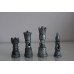  Aquarium Detailed 4 Piece Chess Set Approx 3 x 3 x 10 cms