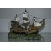 Stunning Detailed Medium Old Galleon With Sails 27 x 12 x 23 cms 