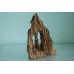 Aquarium Layered Rock Ornament & 2 Hole 14 x 15 x 3 cms