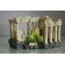 Stunning Aquarium Roman Square & Columns Decoration 17.5 x 14 x 13 cms