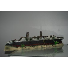 Stunning Detailed Large Titanic Liner 57 x 9 x 14 cms 2 Part Ornament