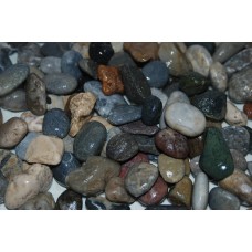 Natural Mixed River Pebbles Approx 4 kg Bag Stunning Colour