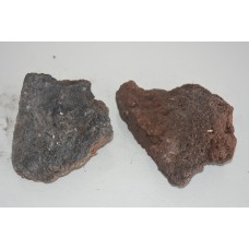Natural Medium Black Lava Rocks 