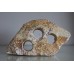 Carved Large Rainbow Stone 3 Hole 28 x 7 x 24 cms