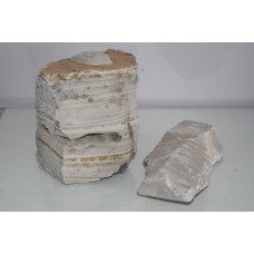 Natural 2 x Grey Melaleuca Thin Line Rock