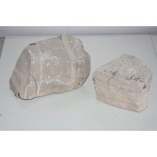 Natural 2 x Grey Melaleuca Thin Line Rock