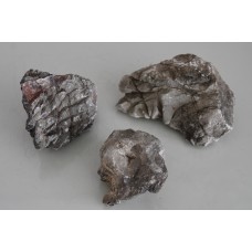Natural Lichen Base Rock x 3 Pieces D