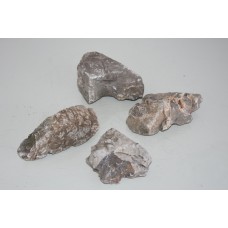Natural Lichen Base Rock x 4 Pieces E