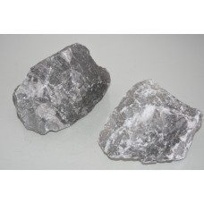 Natural Mottled Grey Rocks 2 x Medium B