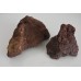 Natural Small x 2 Pices Of Red Lava Rock 