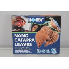 Aquarium Nano Catappa leaves 12 Leaves suitable for Fish & Shrimp Tanks