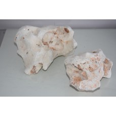 Aquarium Natural Coral  Cichlid Rock 2 Pieces CRB2C