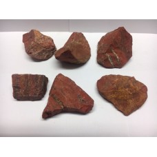 Natural Aquarium Small Ruby Red Rocks x 6 Pieces 2I