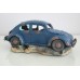 VW Beetle Large Old Rustic Car Decoration 33 x 16 x 13 cms