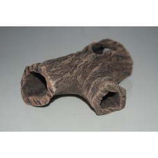 Aquarium Detailed Ceramic Breeder Trunk Log & Hide 13 x 10 x 5 cms