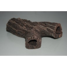 Aquarium Ceramic Breeder Trunk Log & Hide 19 x 13 x 5 cms