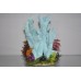 Aquarium Detailed Blue Coral Garden & Plant Decoration 21 x 12 x 12 cms