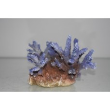  Aquarium Detailed Lilac Stem Reef Type Coral 15 x 10 x 11 cms