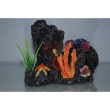 Aquarium Reef & Coral Decoration Suitable For All Aquariums 10 x 12 x 15 cms
