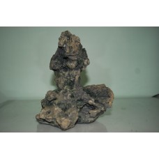 Aquarium Dark Coloured Rock Ornament Size 16 x 12 x 19 cms