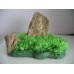 Aquarium Realistic Large Rock Formation & Grass Theme 27 x 18 x 16 cms