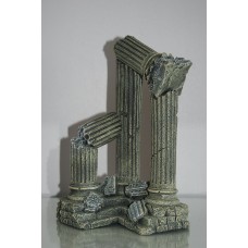Detailed Roman Corner Ruin Column 28 x 16 x 15 cms