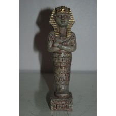 Detailed Aquarium Ancient Pharaoh Statue Ornament 7 x 6 x 21 cms