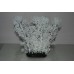 Aquarium White Coral Fern Type Plastic Plant with Weighted Base 10 x 7 x 20 cms