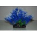 Aquarium Blue & White Plant Flora With Weighted Base 10 x 5 x 13.5 cms