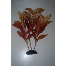 Aquarium Altrimanthra Reincki Silk Plant Reddish Brown & Beige 13 cms