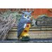 Large Realistic Garden Owl Decoy For All Garden Ponds 40 x 17 x 13 cms